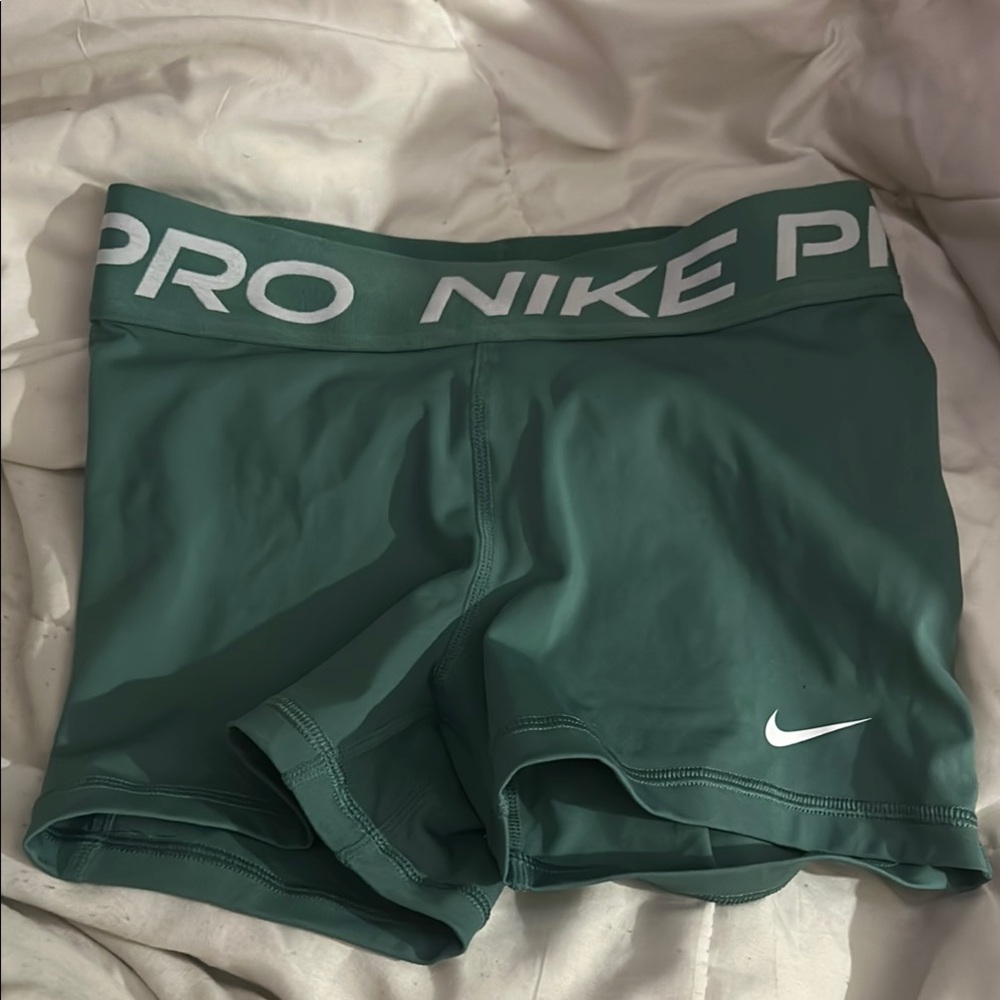 Nike Pro Teal Performance Shorts